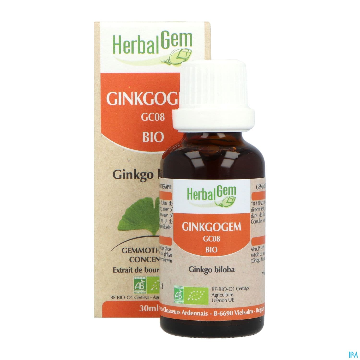 HERBALGEM GINKGOGEM BIO 30ML