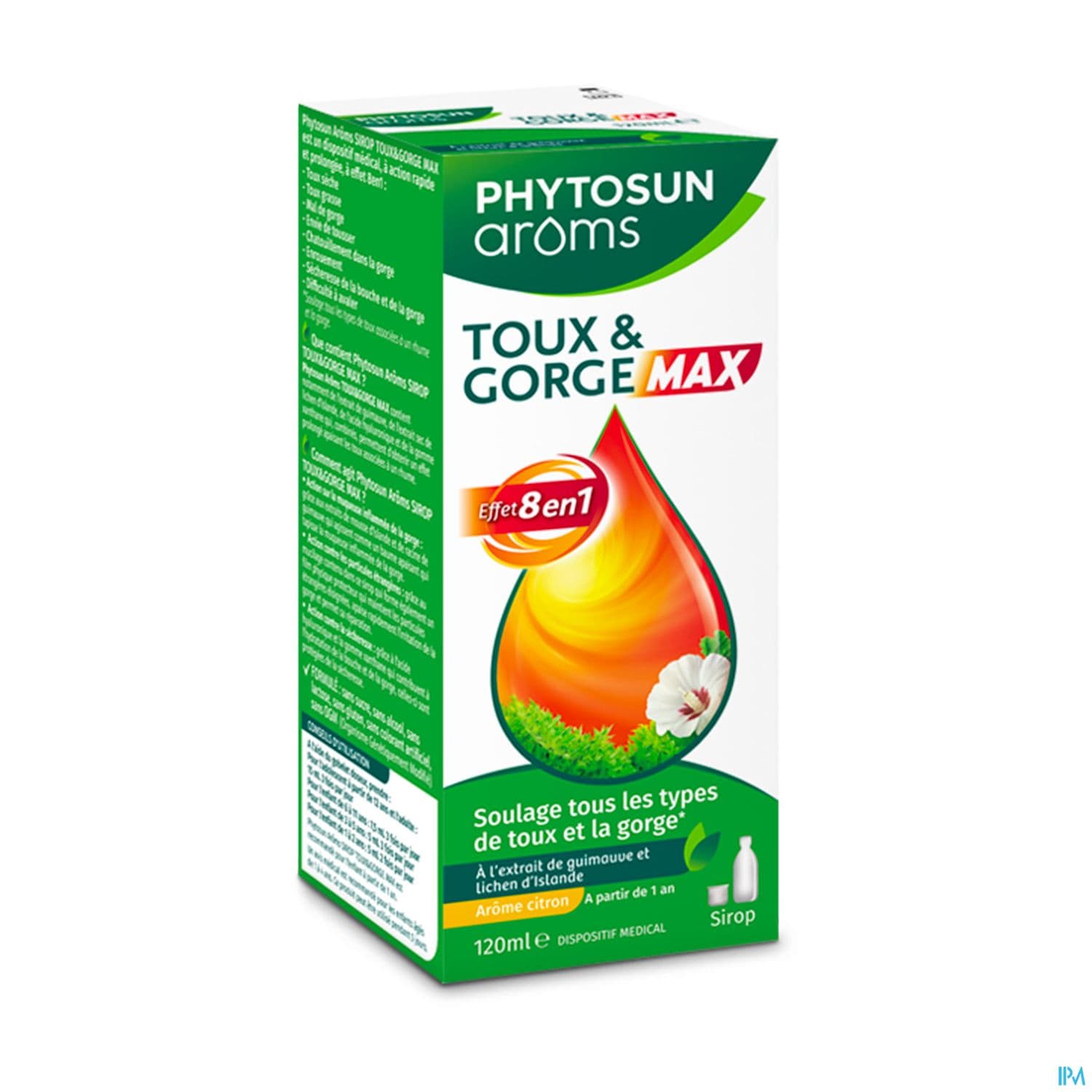 PHYTOSUNAROM TOUX GORGE MAX 120ML