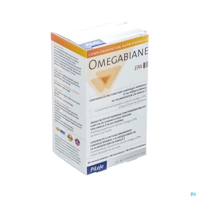 OMEGABIANE EPA HLE CAPS 80