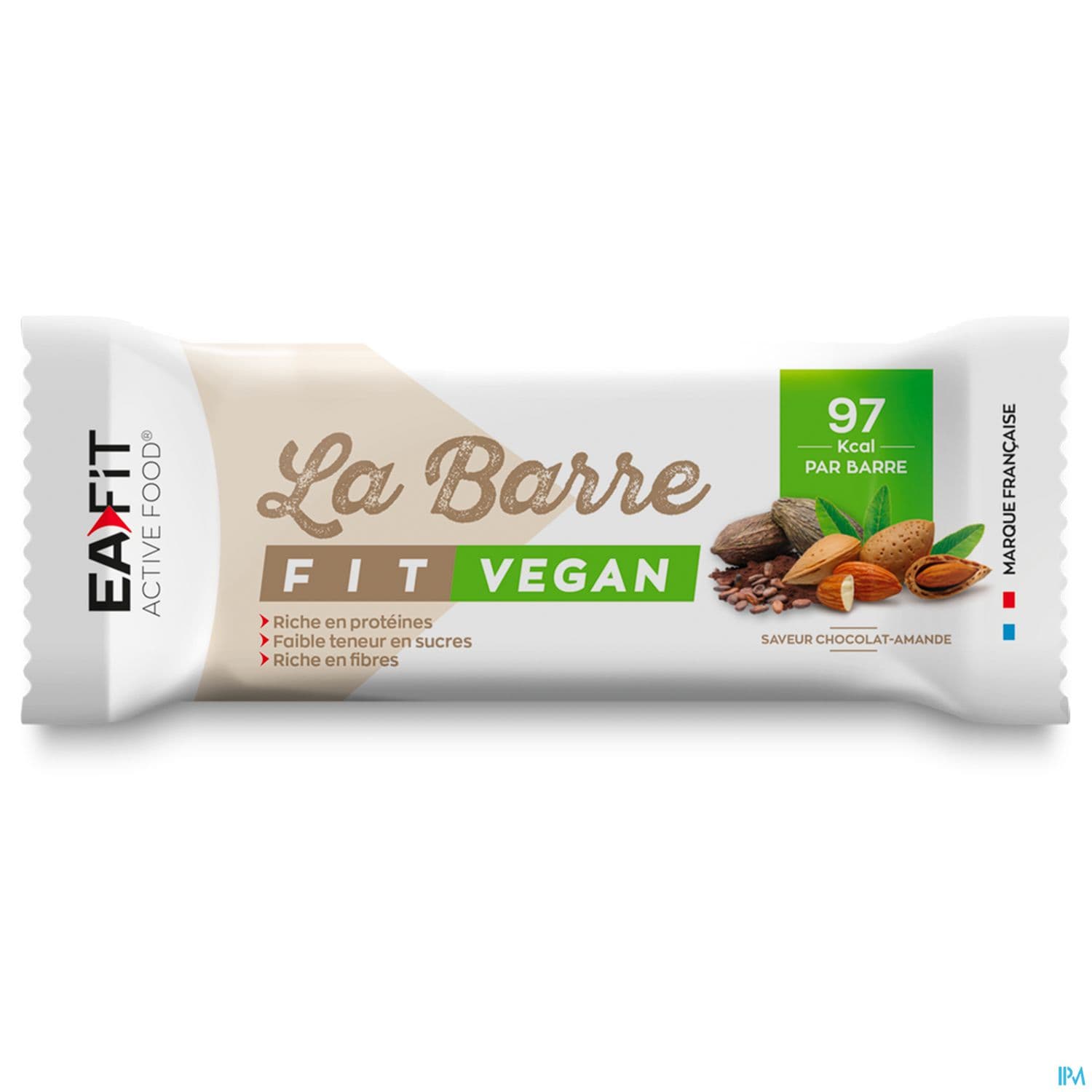 Eafit La Barre Fit Vegan Chocolat Amande 28g