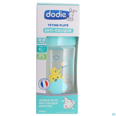 Dodie Sensation+ Biberon Anticolique Air 0/6mois 270ml