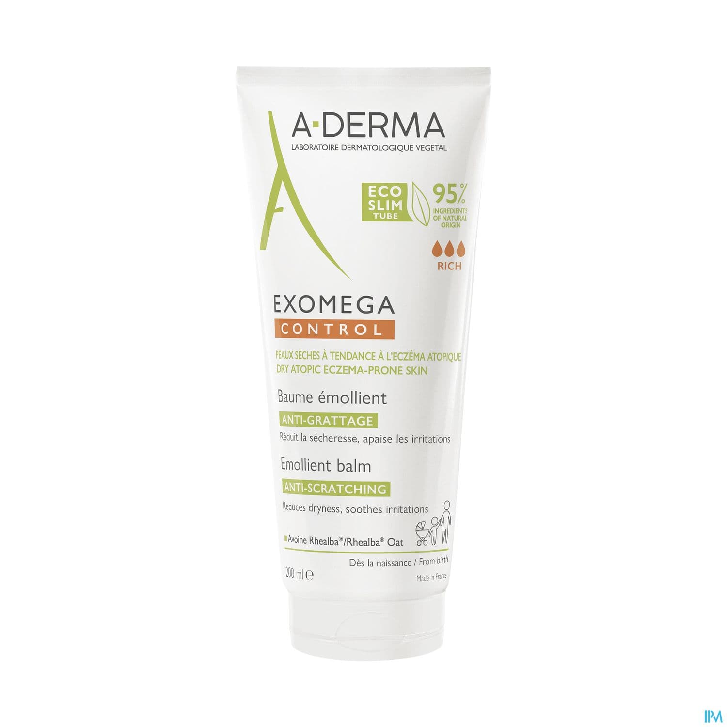 A-DERMA EXOMEGA CONT BAUM 200ML