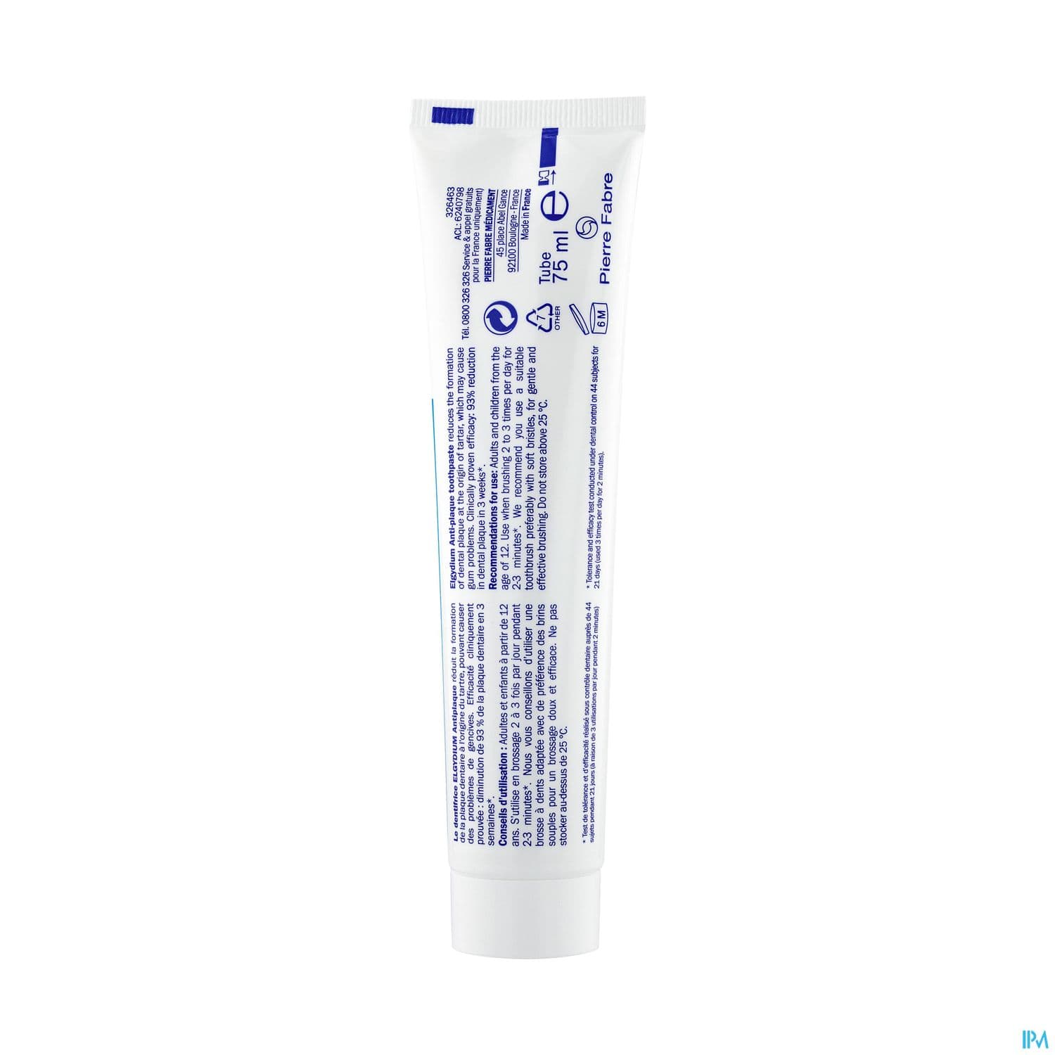 ELGYDIUM DENT ANTIPLAQ 75ML
