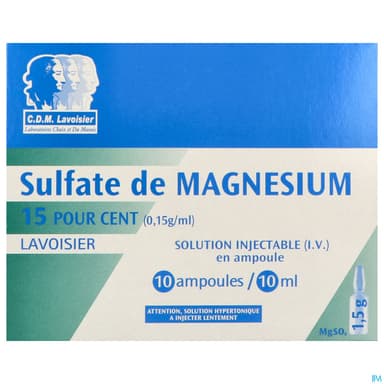 MAGNESIUM SULF 15% LAV 10ML 10