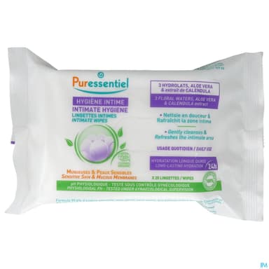 PURESSENTIEL LINGET INTIME BIO X25