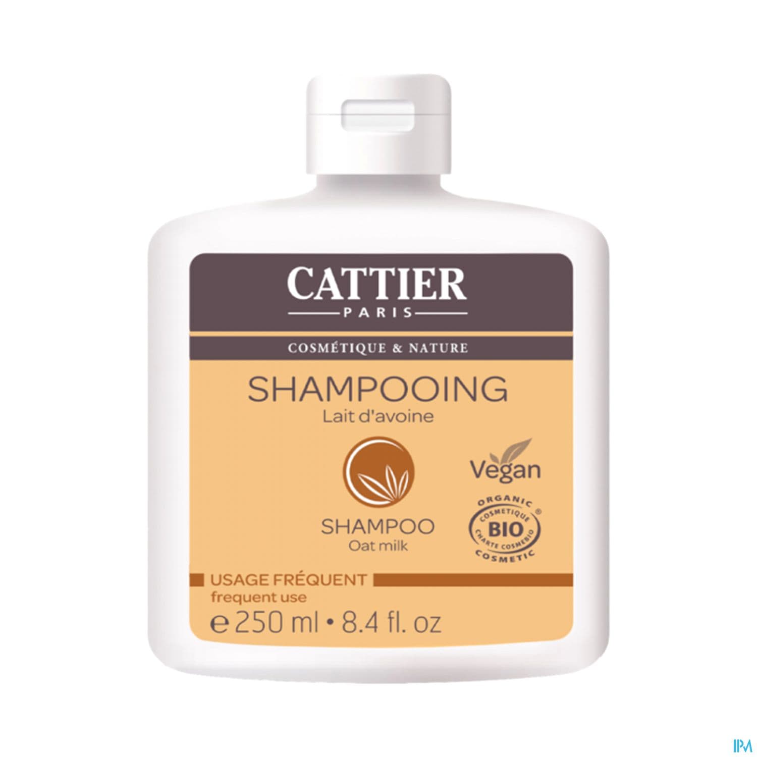 CATTIER SH US/FREQ LAIT AVOIN250ML