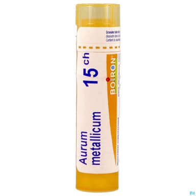 AURUM METALLICUM 15CH TG B