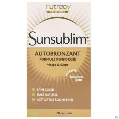 SUNSUBLIM AUTOBRONZ ULTRA CAPS28X3