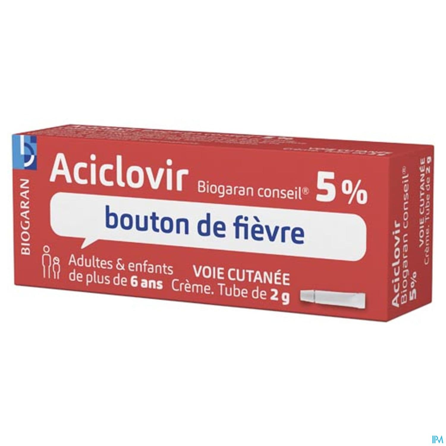 ACICLOVIR 5% BIOG CONS CR TUB 2G