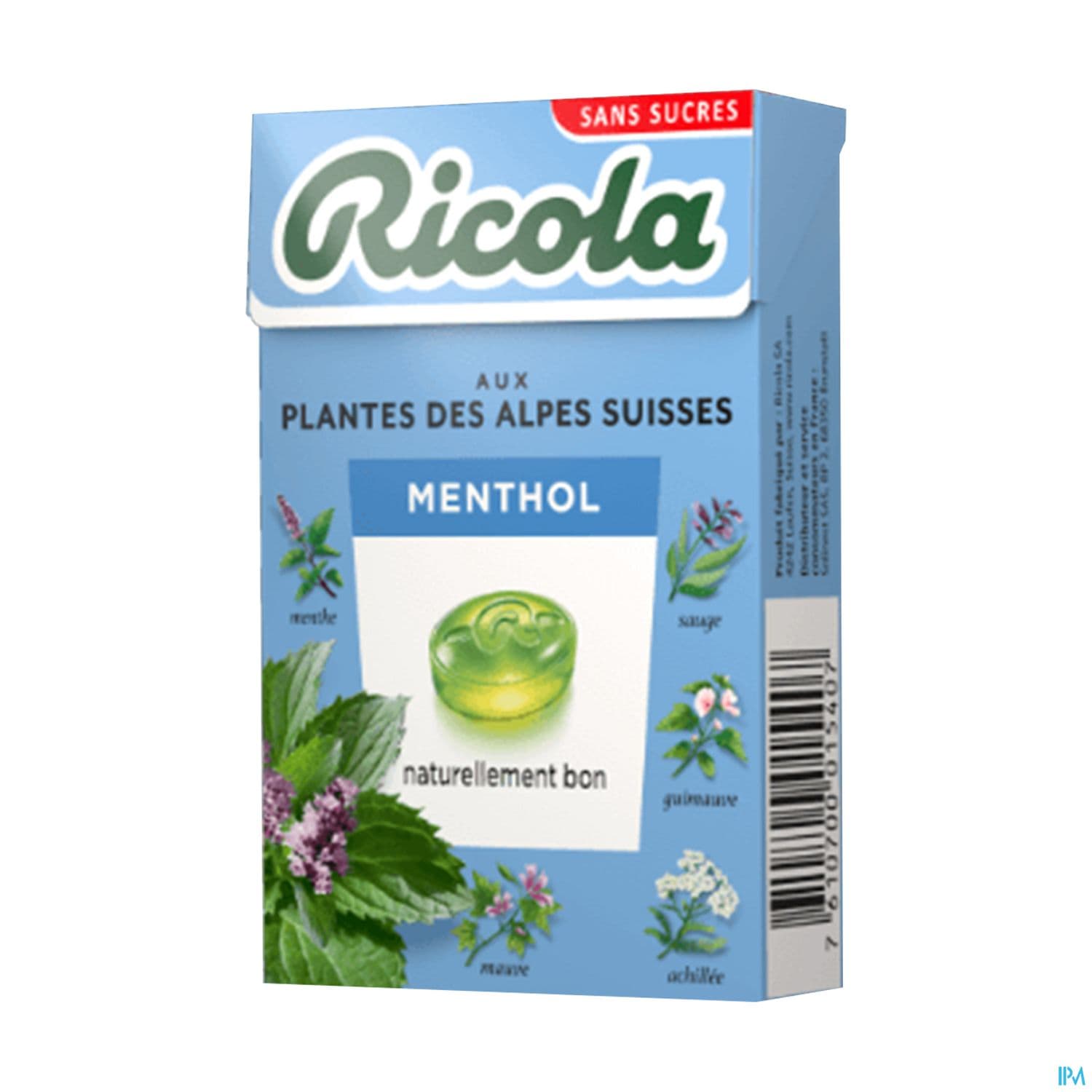 RICOLA BONBON MENTHOL 50G