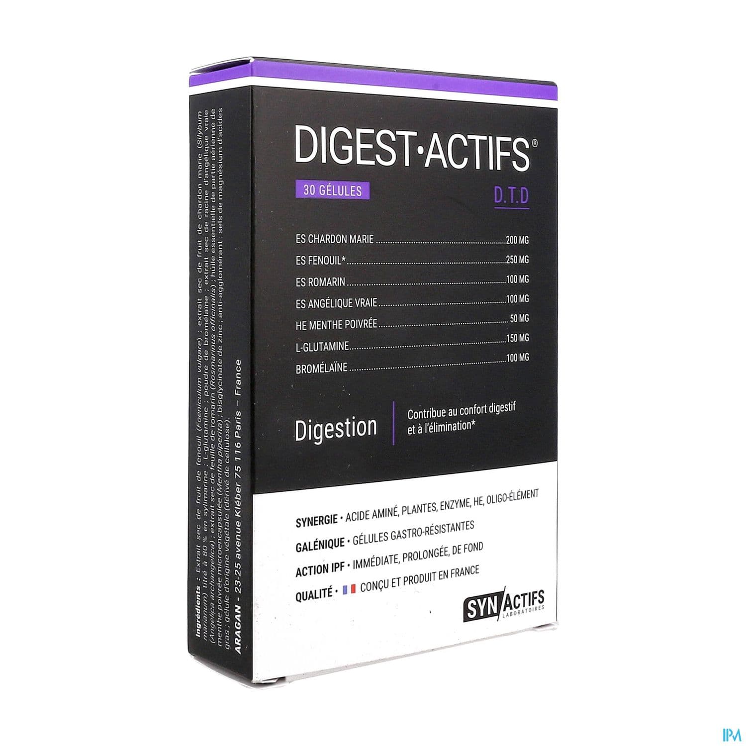 Synactifs Digest Actifs Bio Gelule 30
