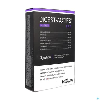 Synactifs Digest Actifs Bio Gelule 30