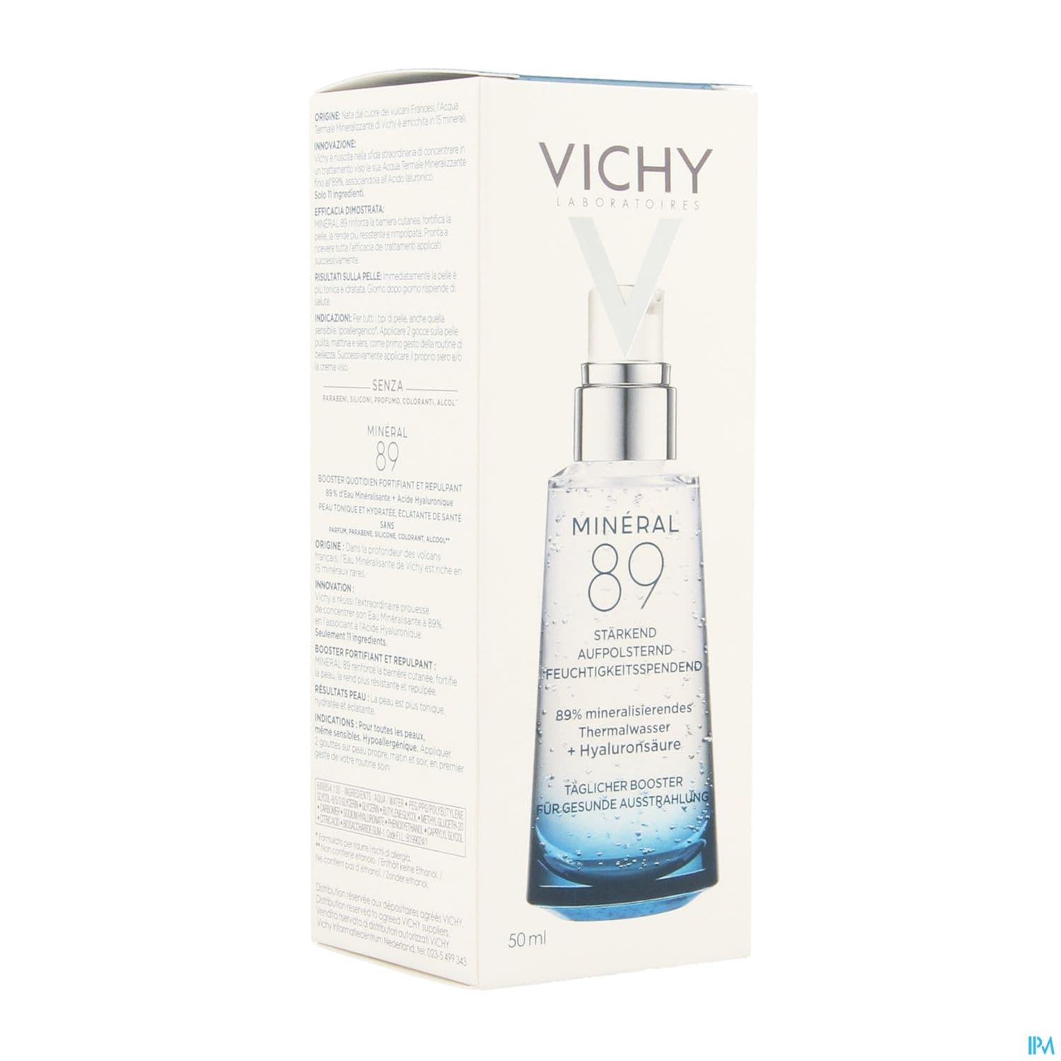 VICHY MINERAL 89 Cr Fl pompe /50ml