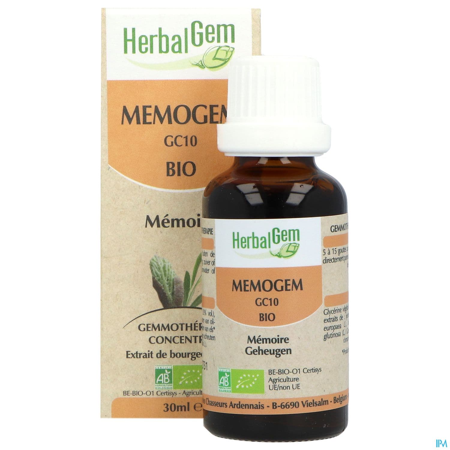 Herbalgem Memogem Gc10 Memoire Bio 30ml