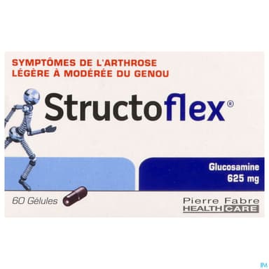 STRUCTOFLEX 625MG GELULE 60