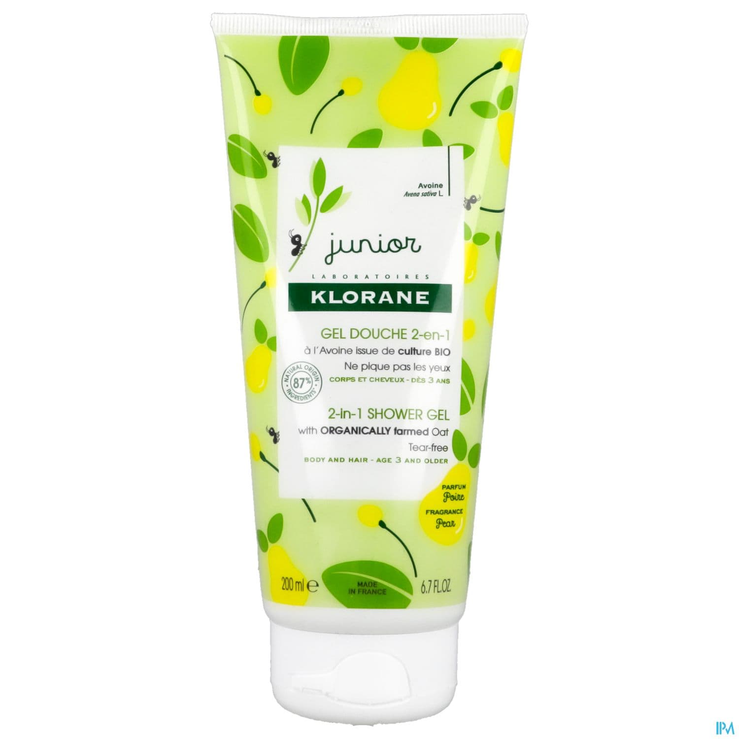 KLORANE JUNIOR GEL DCH POIRE200ML