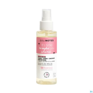 Solinotes Huile Seche Rose 100ml