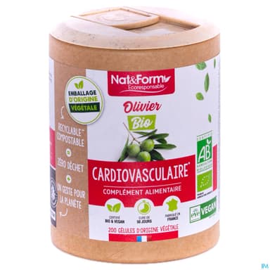 Nat Et Form Ecoresponsable Olivier Bio Gelule Vegetale 200