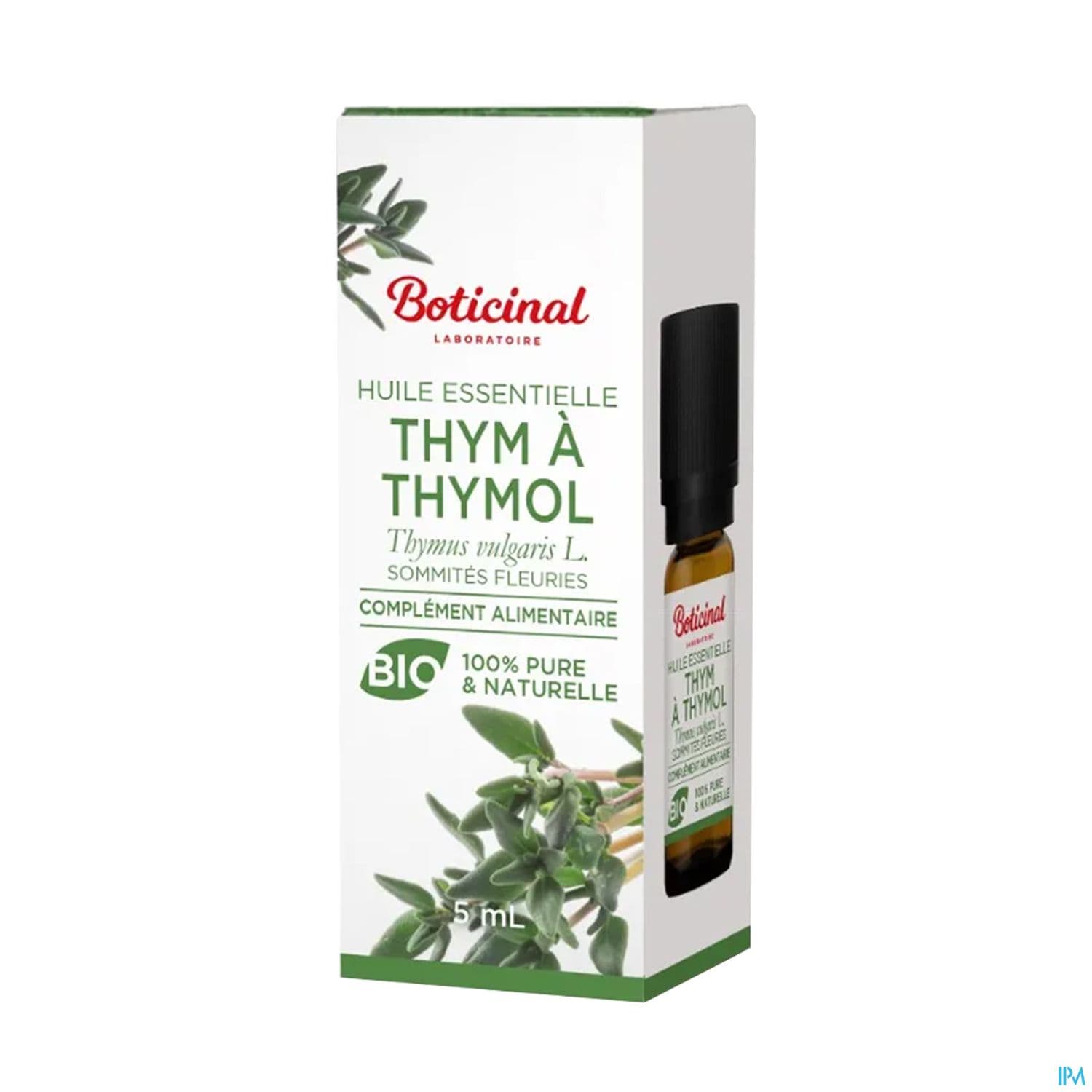 BOTICINAL HE THYM THYMOL BIO 10ML — Pharmacie Maritime