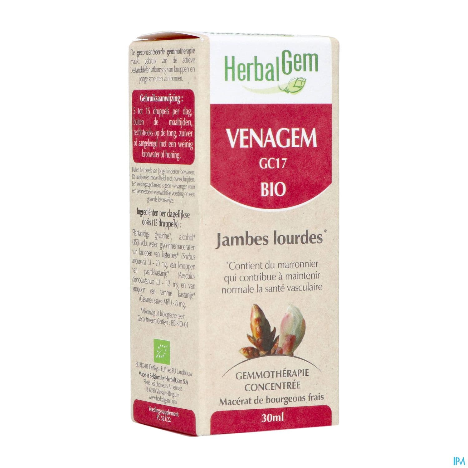 HERBALGEM VENAGEM BIO 30ML