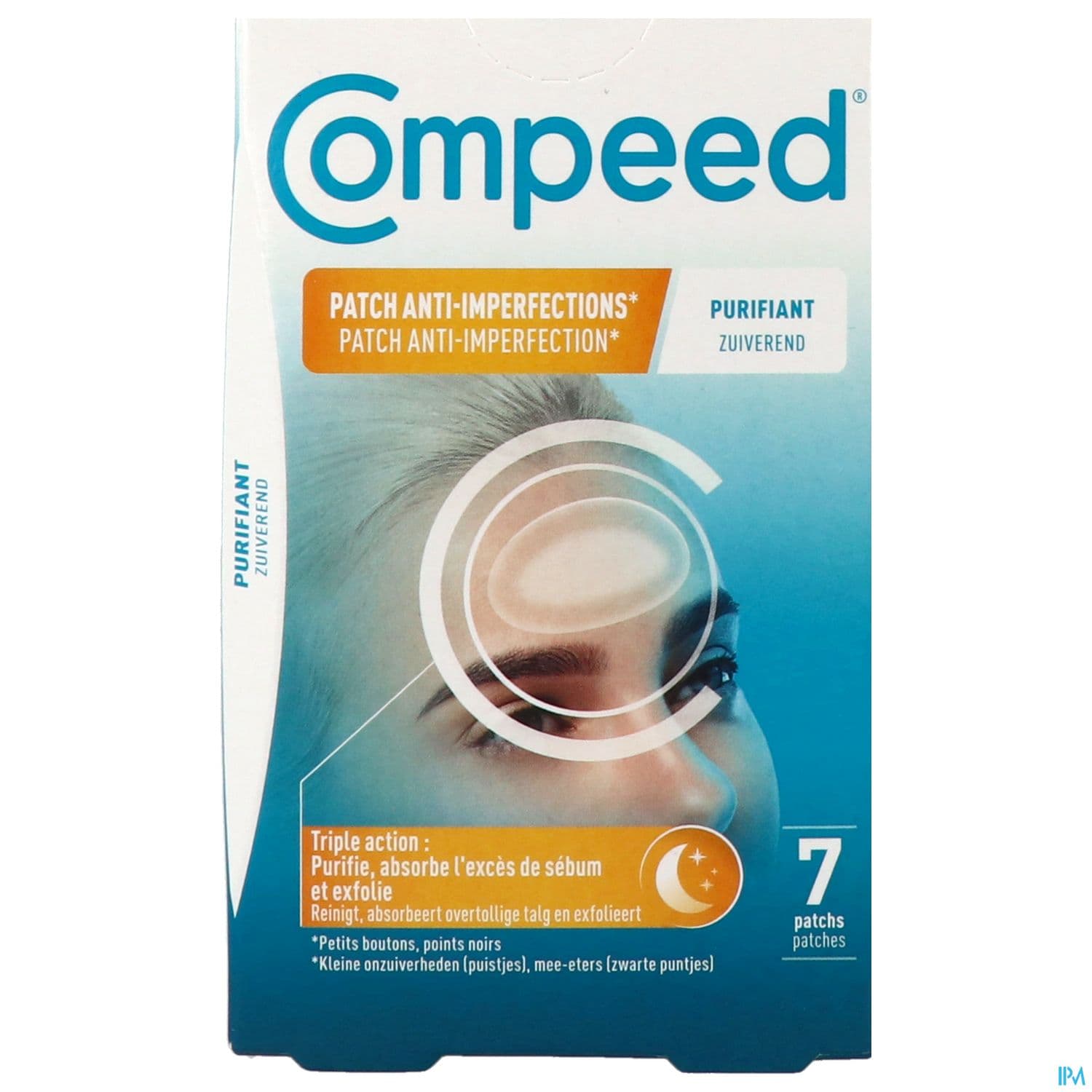 COMPEED PATCH A/IMPERF PURIF NUIT7