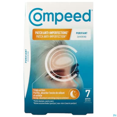 COMPEED PATCH A/IMPERF PURIF NUIT7