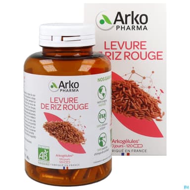 ARKOG LEVURE RIZ ROUGE BIO GELU120