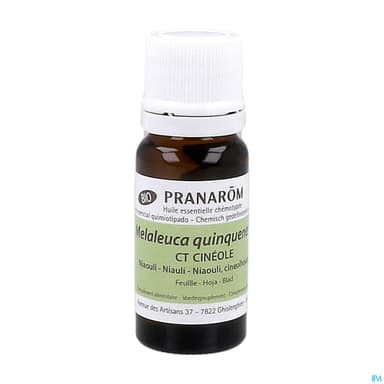 Pranarom Huile Essentielle Bio Niaouli Feuille 10ml