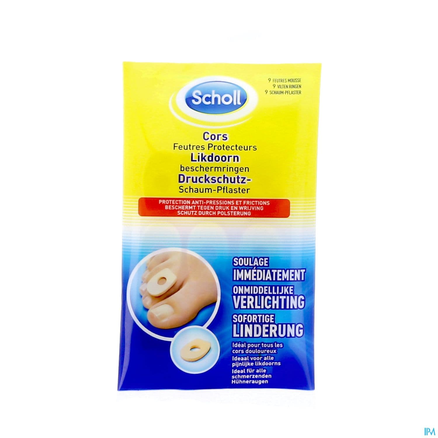 SCHOLL FEUTRE PROTECT COR/DURIL 9