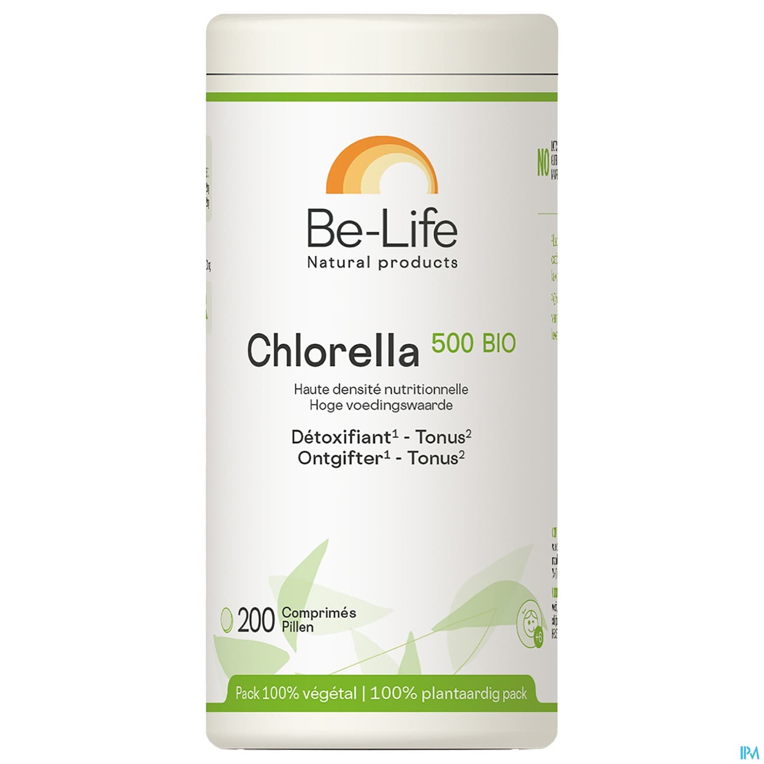 BE-LIFE CHLORELLA 500 BIO CPR 200