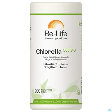 BE-LIFE CHLORELLA 500 BIO CPR 200