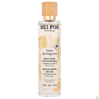 Hei Poa Huile Seche Tresor De Polynesie 100ml