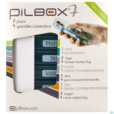 Pilbox 7 Relift Pilulier Hebdomadaire