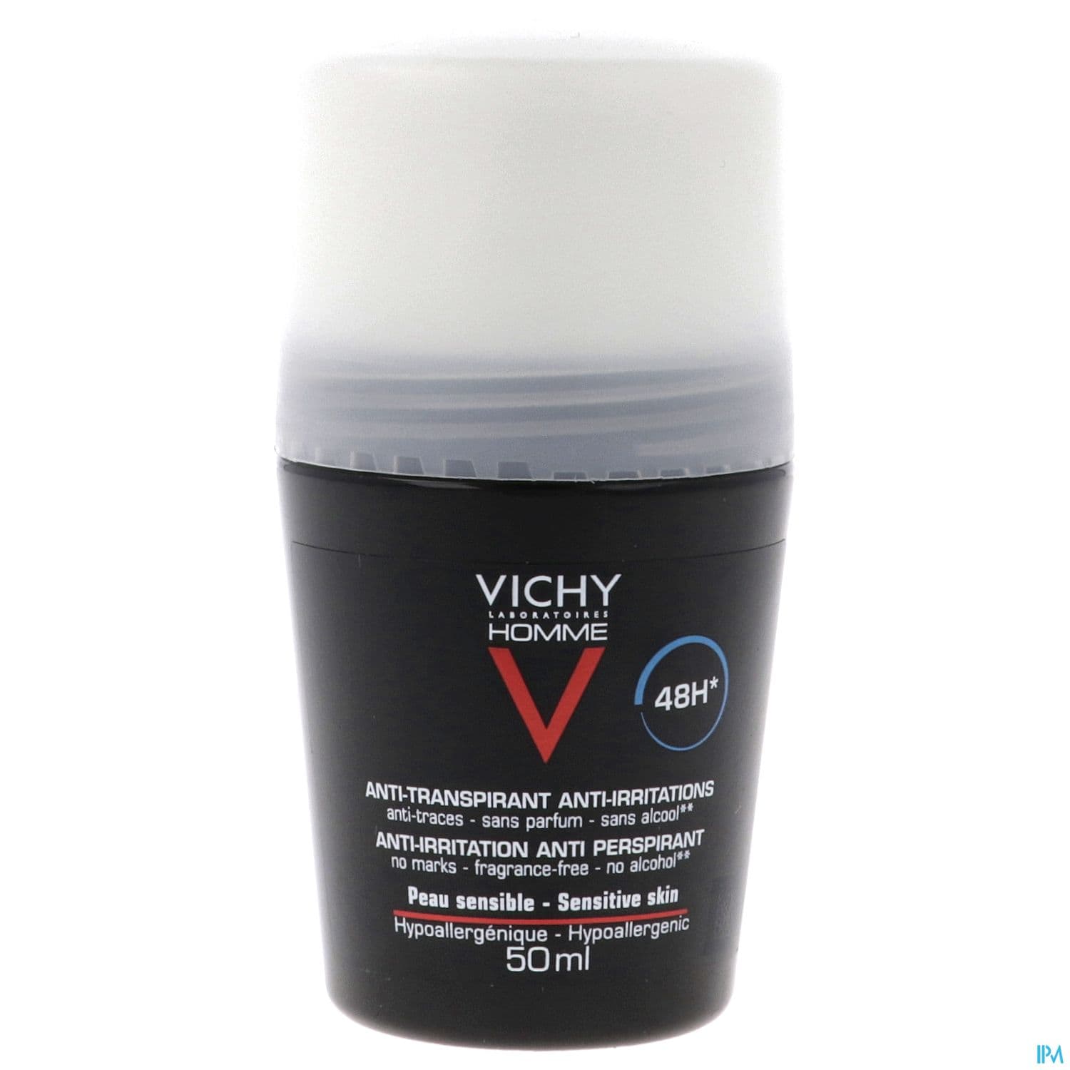 Vichy Homme Antitranspirant Bille Antiirritations 48h 50ml