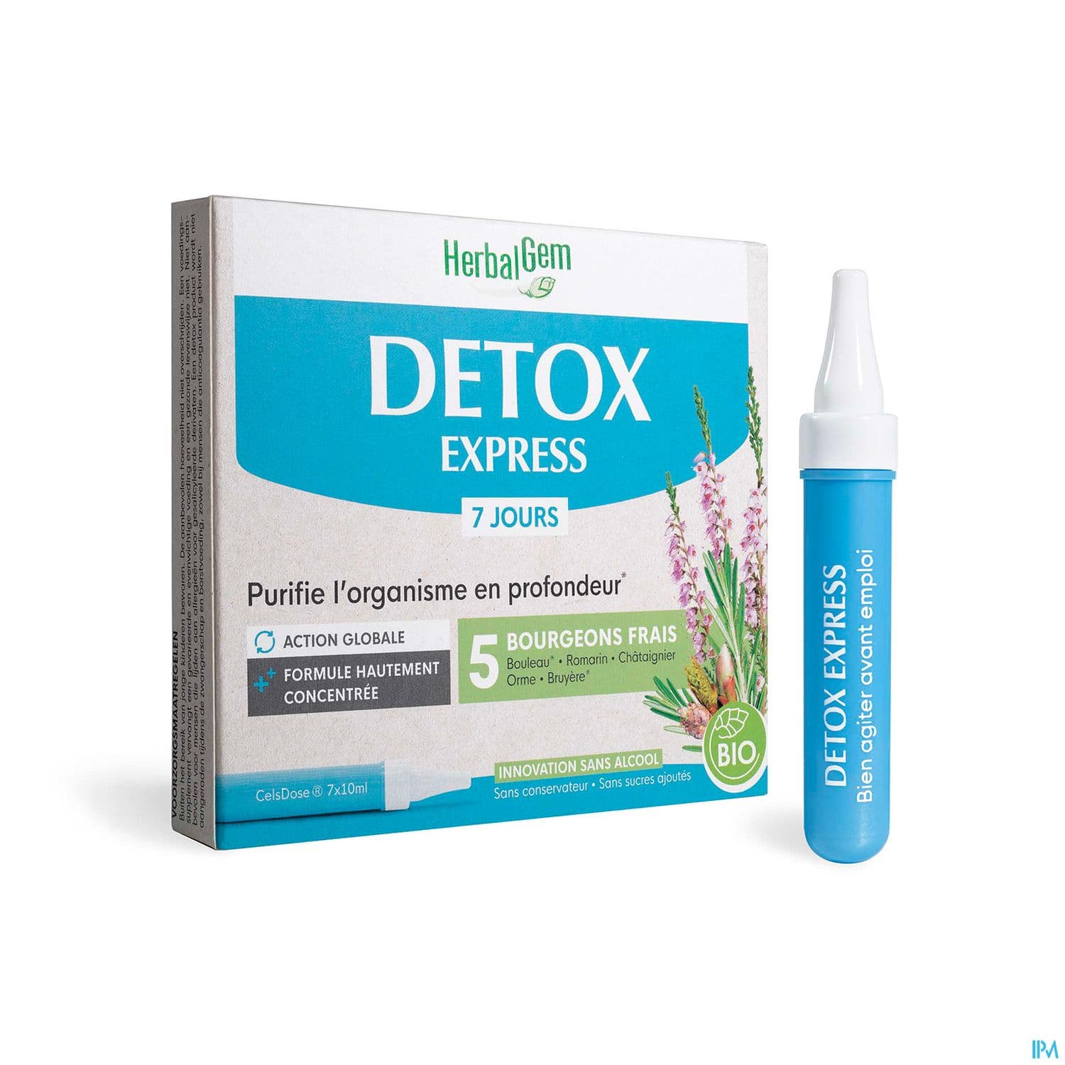 Herbalgem Complexes Gemmo Detox Express Bio 7x10ml