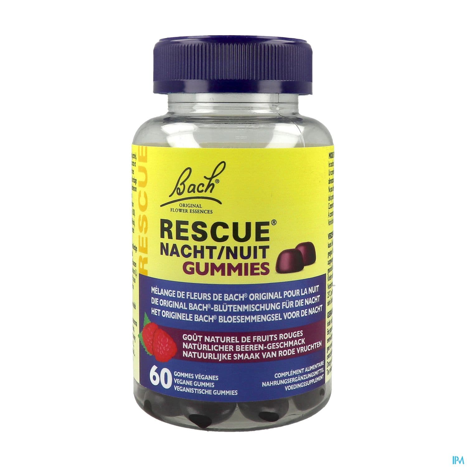 Rescue Gummies Nuit Fruits Rouges 60