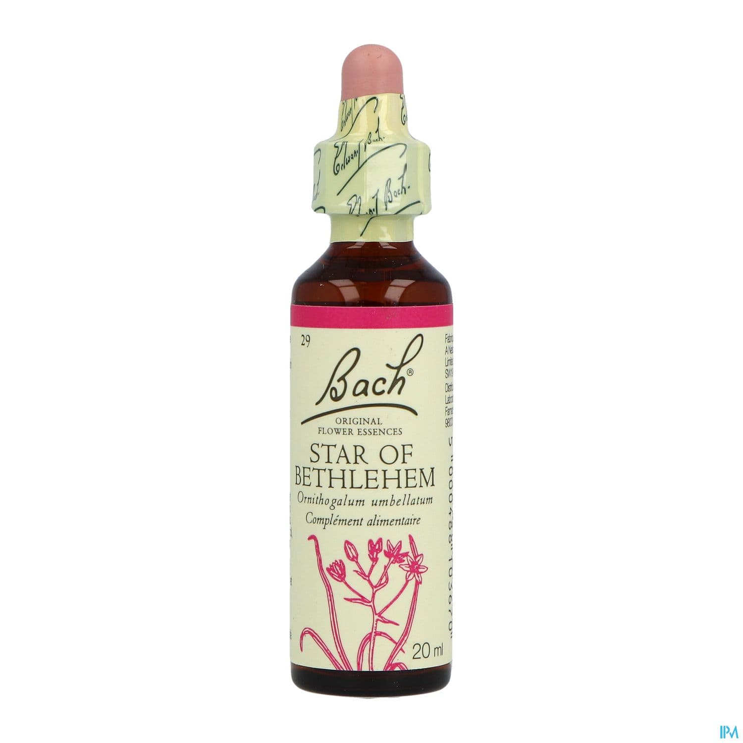 Fleurs De Bach Original 29 Star Of Bethleem Compte Gouttes 20ml