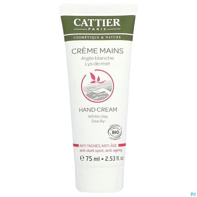 CATTIER CR MAIN A/TACHE A/AGE 75ML