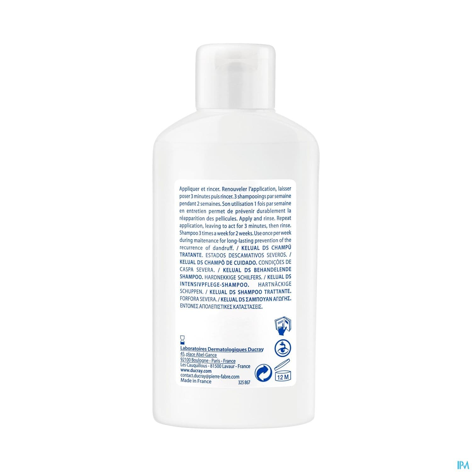 Ducray Kelual Ds Shampooing Traitant Antipellicullaire 100ml