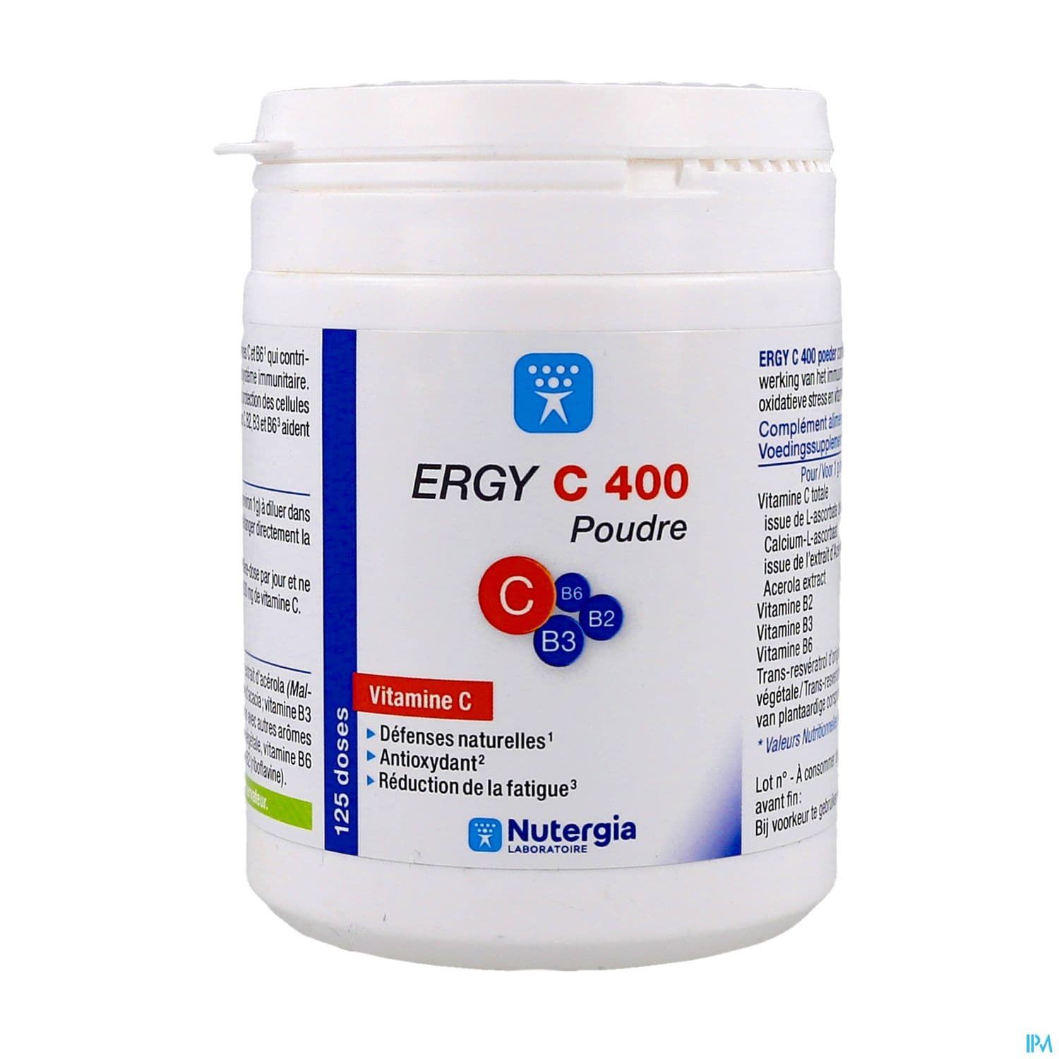 Ergy C 400 Pot 125g