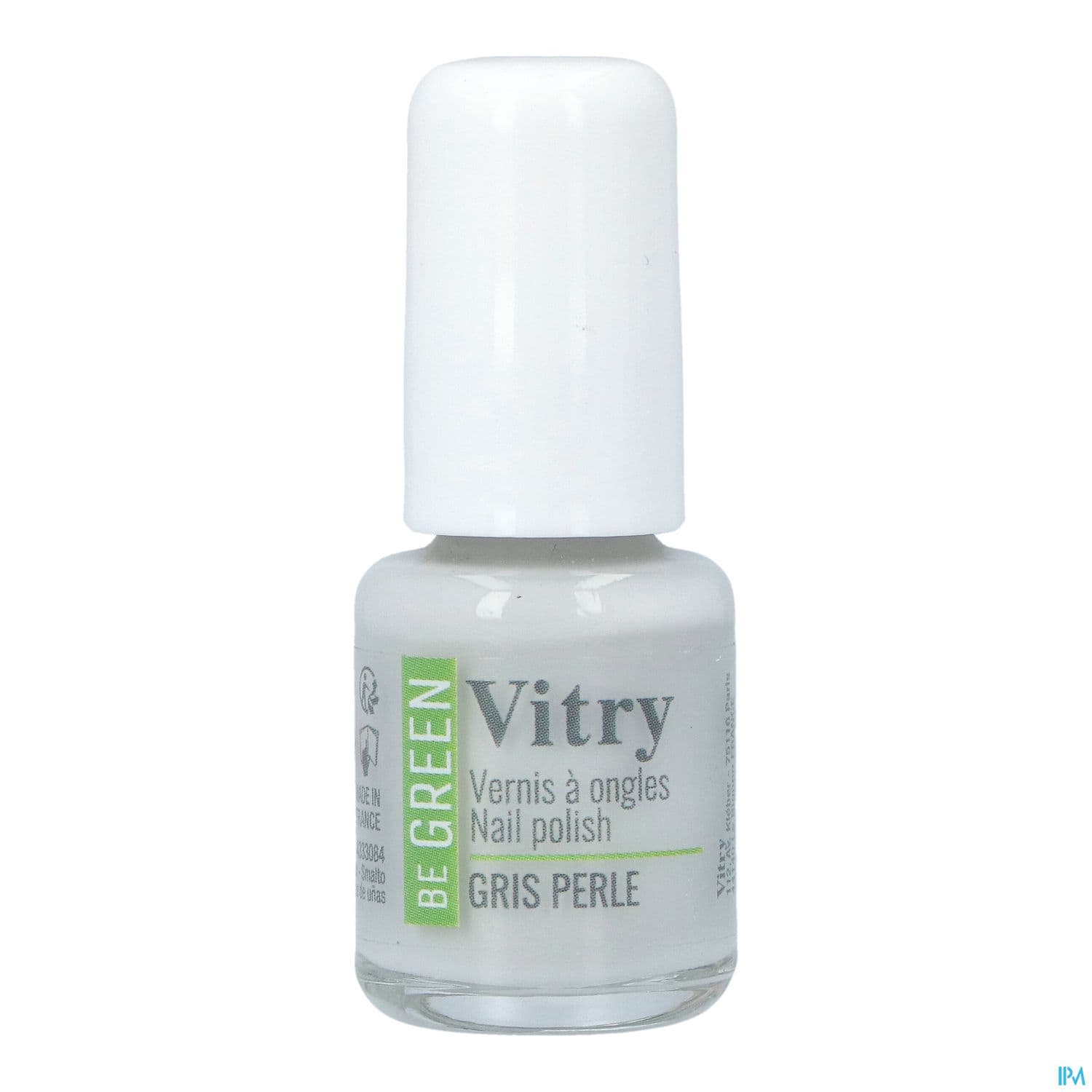 Vitry Be Green Vernis Ongles Gris Perle 6ml