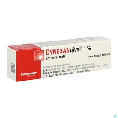 DYNEXANGIVAL 1% CREME BUCC TUB 10G