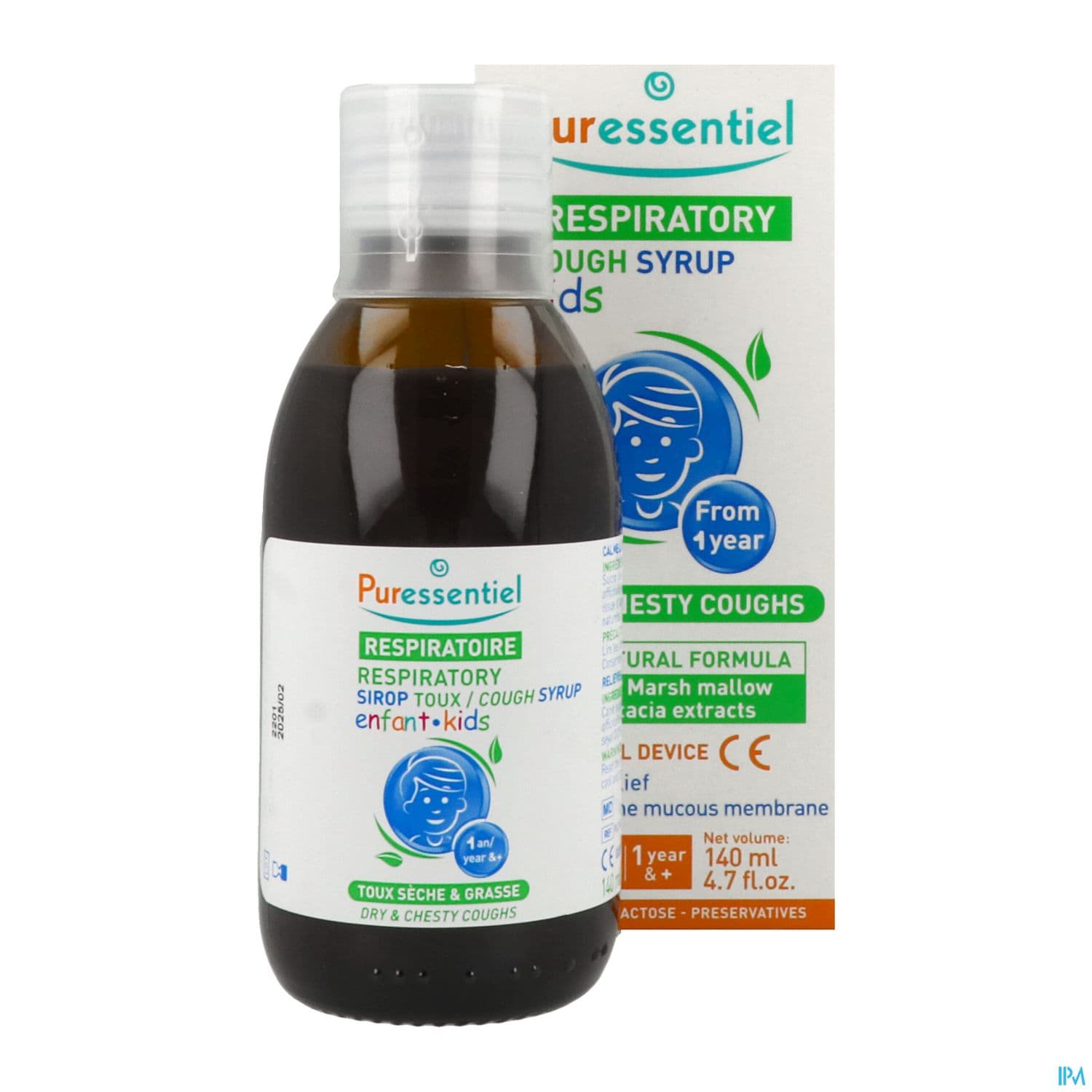 PURESSENTIEL RESP SIROP TOUX ENF