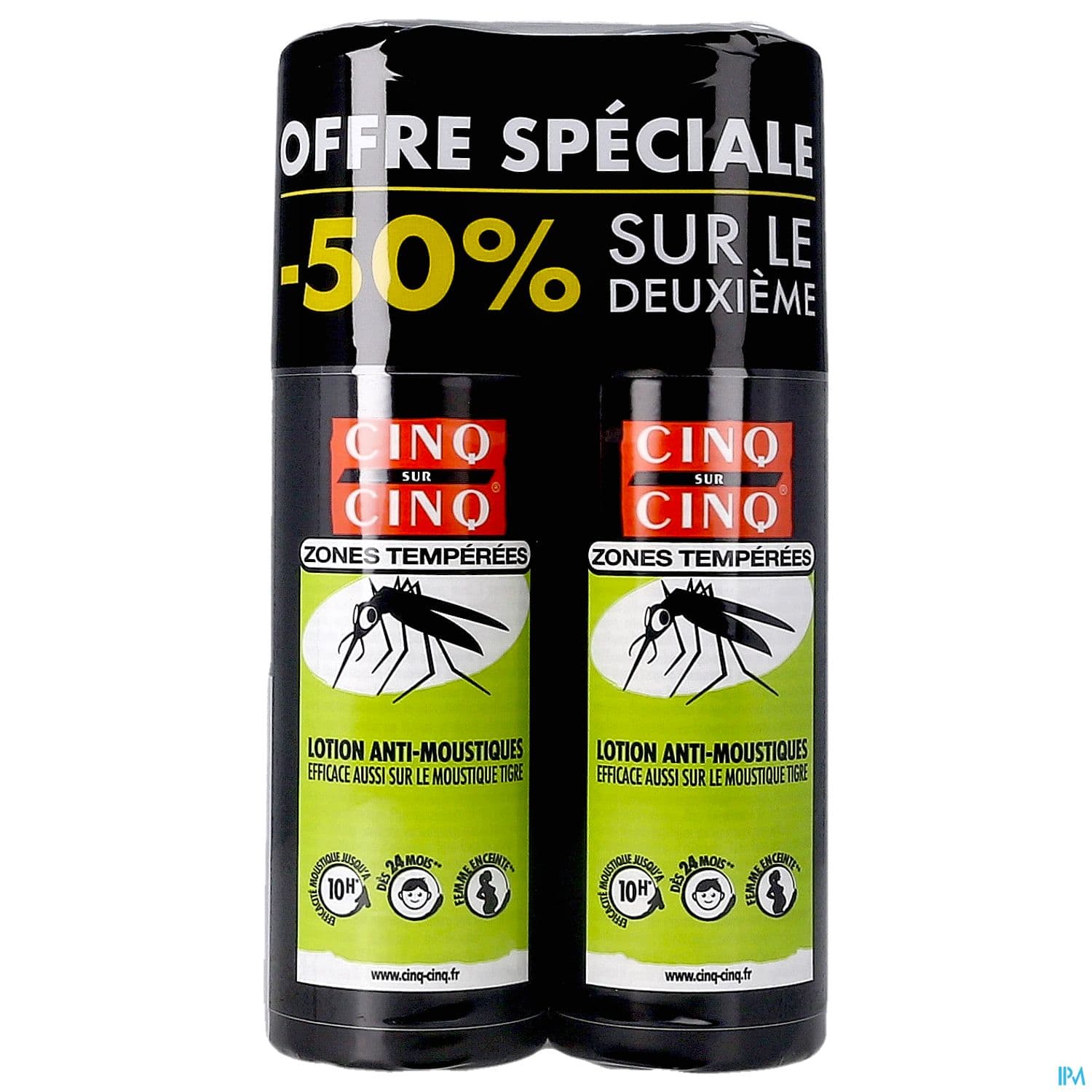 CINQ/CINQ ZONE TEMPERE SPR 100MLX2