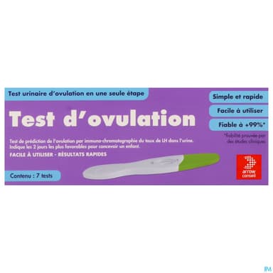 TEST OVULATION ARROW BTE 7