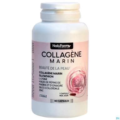 NAT&FORM COLLAGENE MARIN CAPS 90