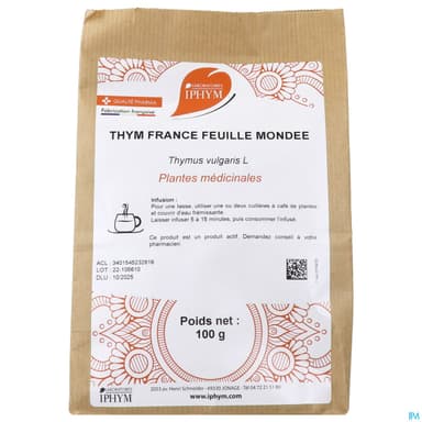Iphym Thym Feuille Entiere 100g