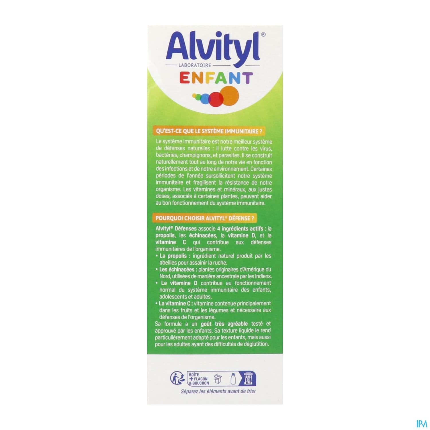 ALVITYL DEFENSES Sp Fl/240ml
