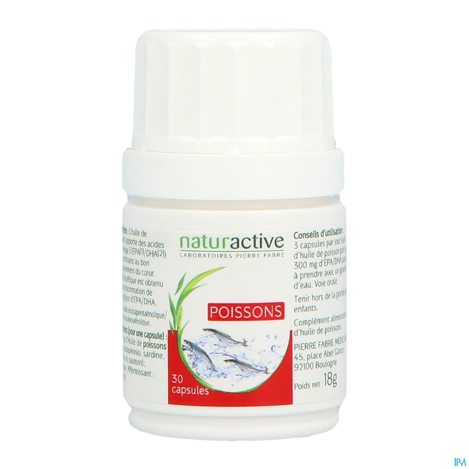 Naturactive Huile De Poisson Capsule 30