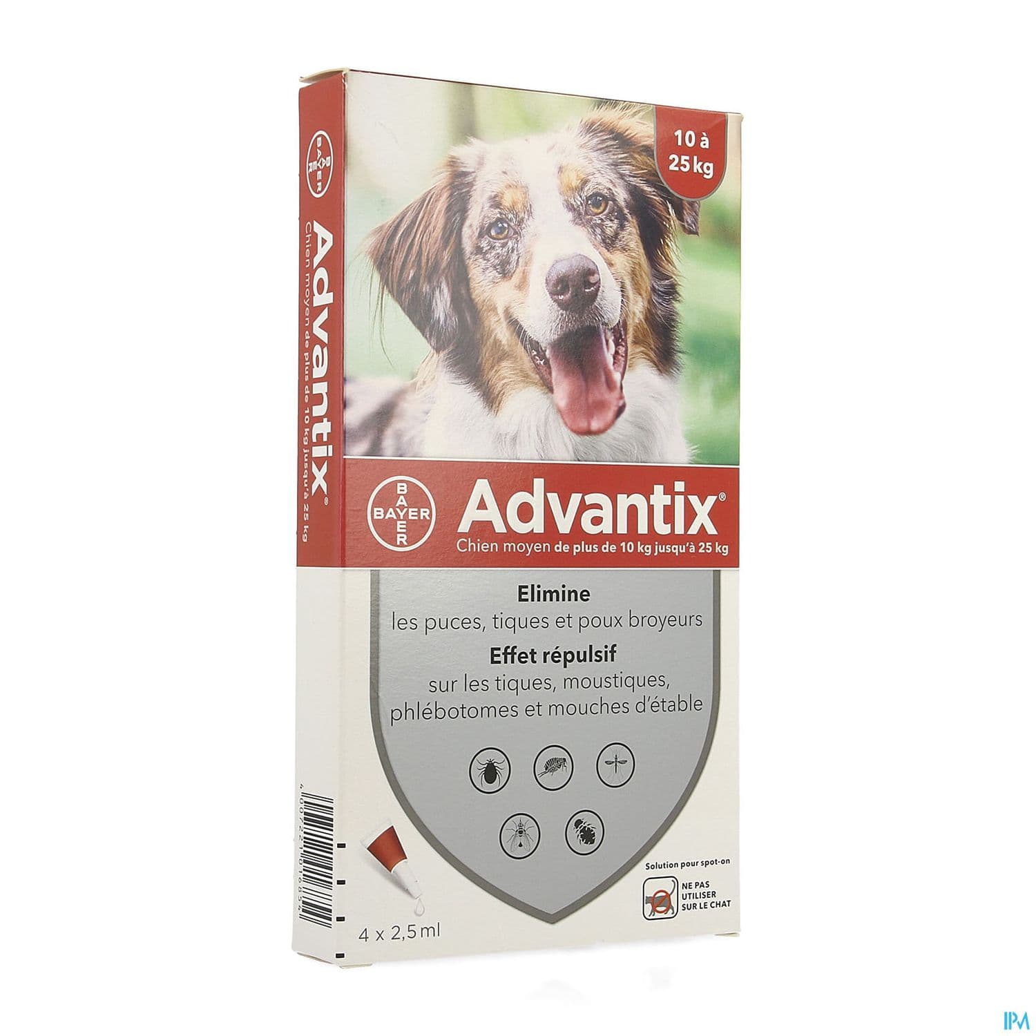 Advantix Chien Moyen Spot On Solution 2ml5 4